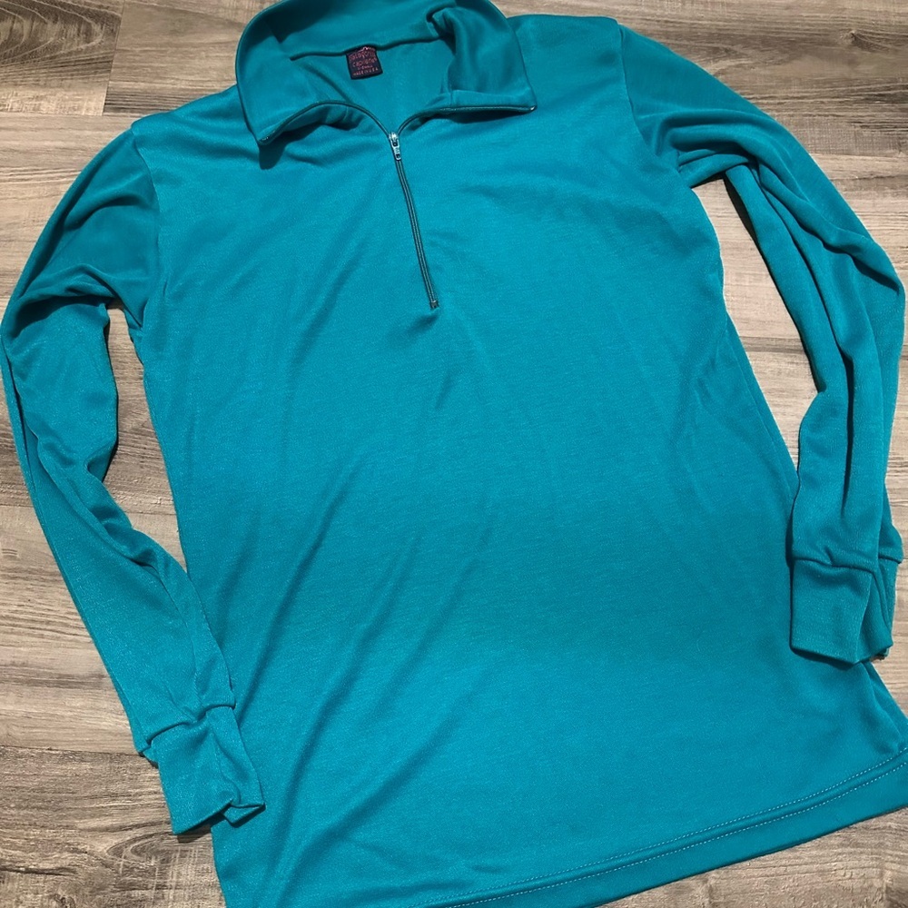 Patagonia Teal Capilene Pullover